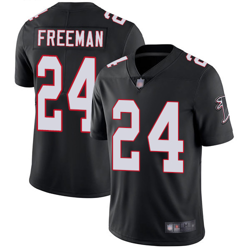 Atlanta Falcons Limited Black Men Devonta Freeman Alternate Jersey NFL Football 24 Vapor Untouchable